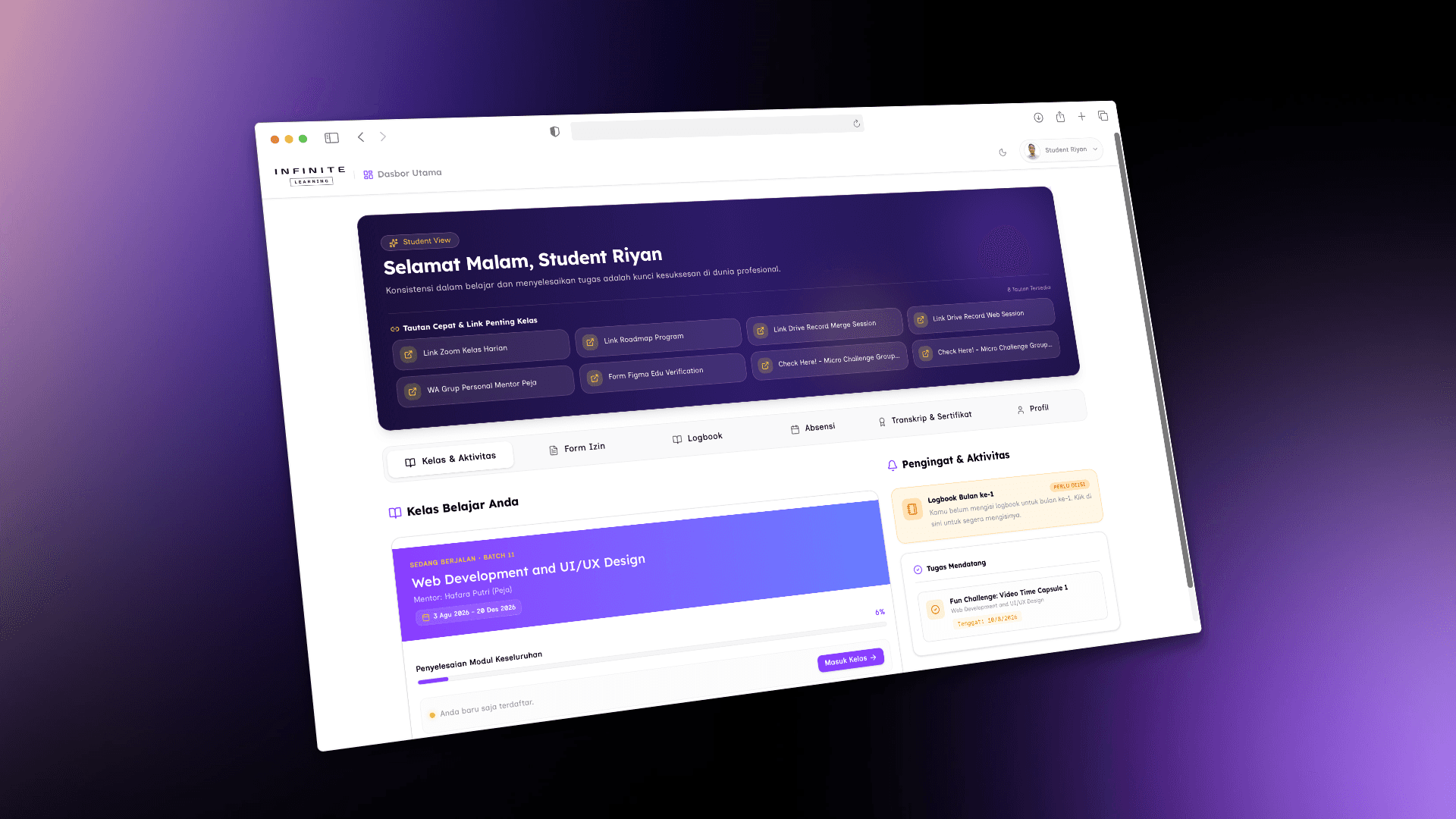 Infinite Learning LMS v2
